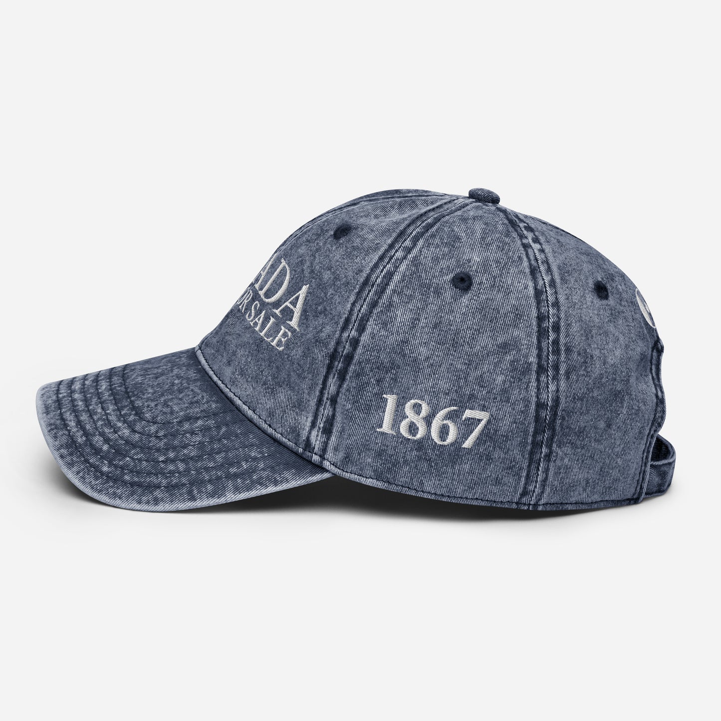 CANADA Unisex Vintage Cotton Twill Cap