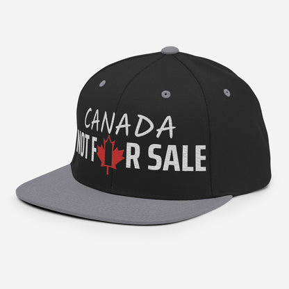 Canada Embroidered Snapback Hat