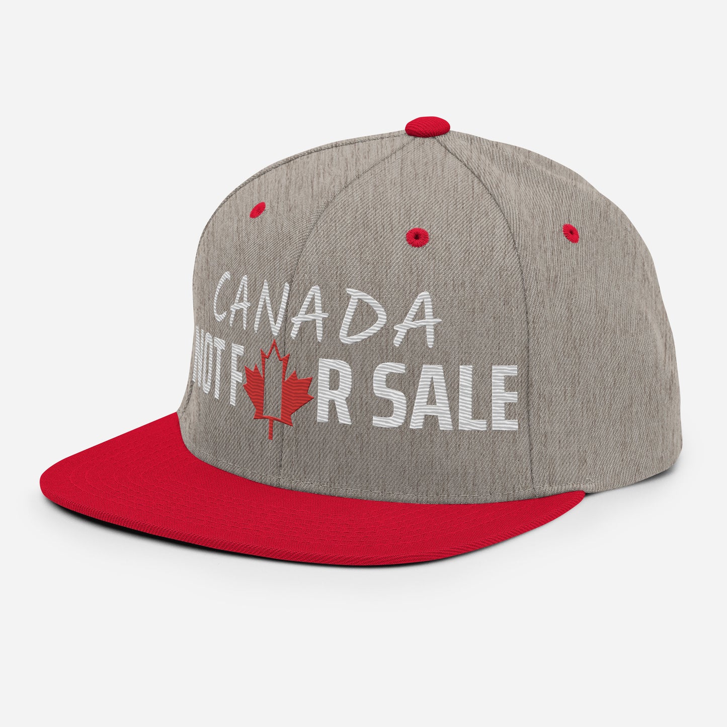 Canada Embroidered Snapback Hat