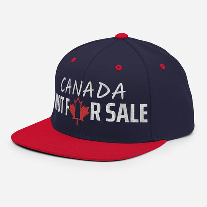 Canada Embroidered Snapback Hat