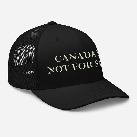 Canada Embroidered Trucker Cap